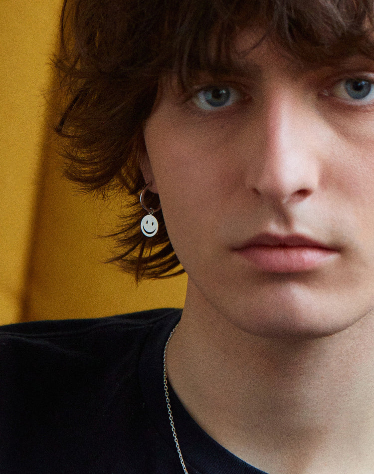 Shaun Earring Charm in Silver